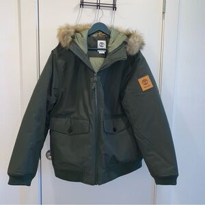 Timberland Men's Scar Ridge Snorkel Green Waterproof Winter Jacket XXL
